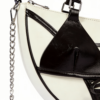 Black & White Bikini Design Crescent Shoulder Bag
