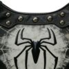 Spider Studded Hobo Shoulder Bag