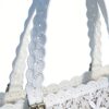 Bohemian White Lace Tote Bag