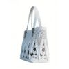 Bohemian White Lace Tote Bag