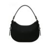 Spider Studded Hobo Shoulder Bag