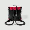 Red & Black Gothic Bow Cross Mini Backpack
