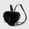 Gothic Ruffled Heart Mini Backpack
