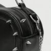 Occult Eye & Dagger Studded Heart Crossbody Bag