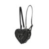 Spiked Harness Heart Mini Backpack