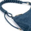 Braided Strap Denim Hobo Shoulder Bag