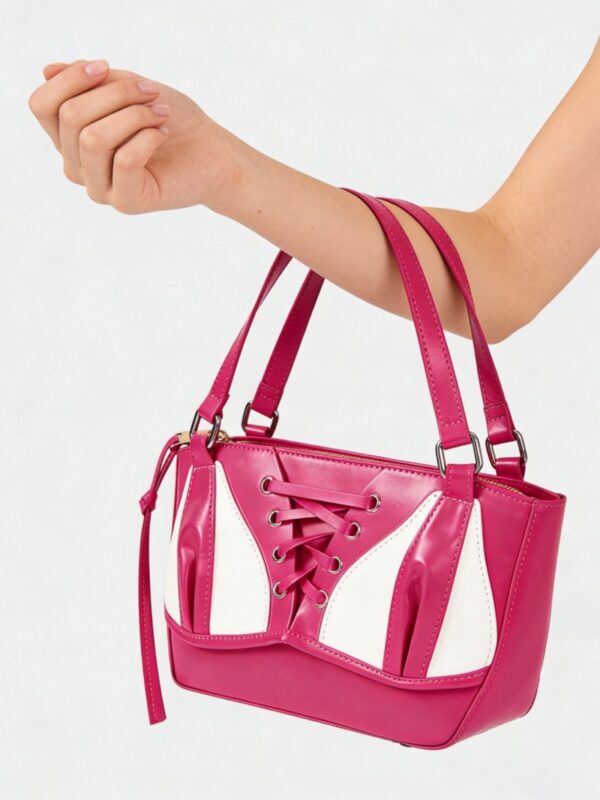 Barbie Pink Corset-Style Mini Handbag