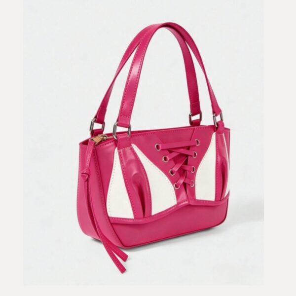 Barbie Pink Corset-Style Mini Handbag