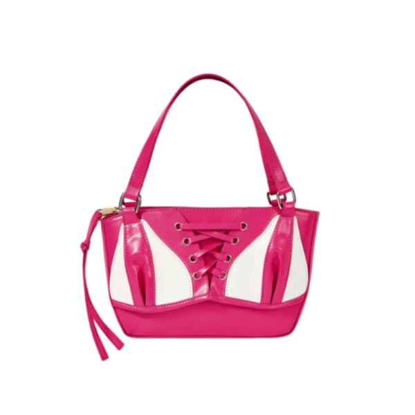 Barbie Pink Corset-Style Mini Handbag