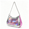 Holographic Star Chain Shoulder Bag