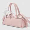 Pink Ribbon Buckle Mini Handbag