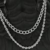 Spider Web Stitch Chain Mini Handbag