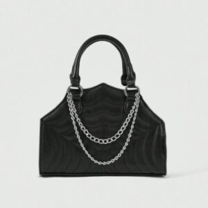 微信图片_20250610111813 拷贝 Spider Web Stitch Chain Mini Handbag