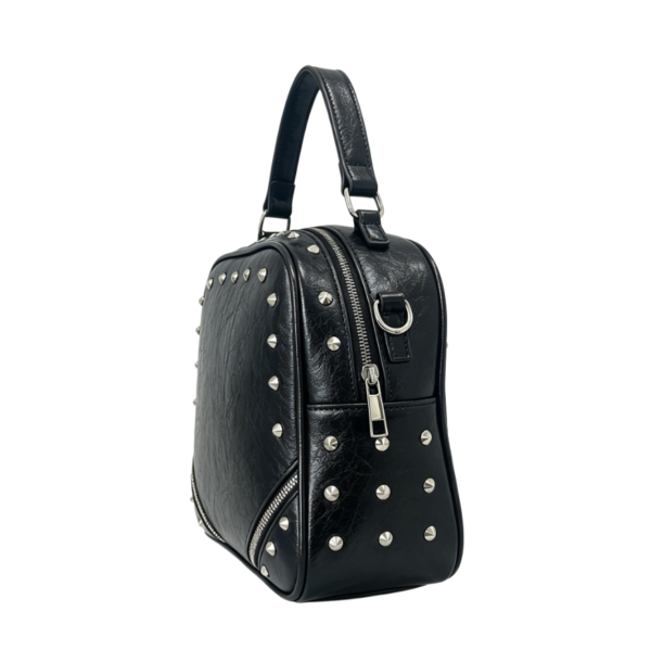 Punk Studded Square Crossbody Bag
