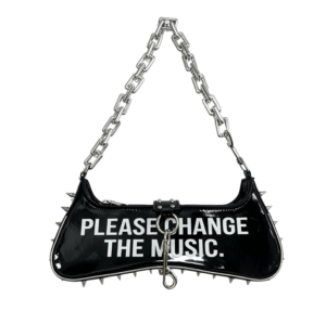 微信图片_20260522123237_6_162 Spiked Letter Print Chain Shoulder Bag